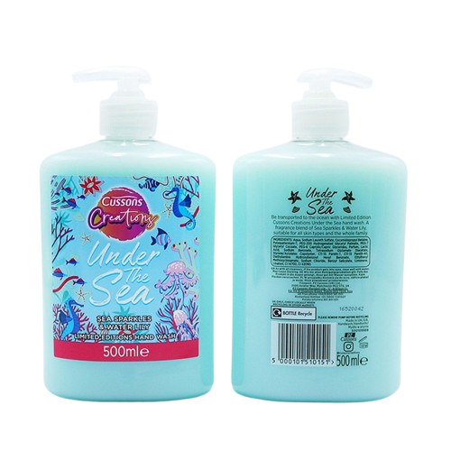 CUSSONS CREATIONS UNDER THE SEA SEA SPARKLE & WATER LILY 500ML