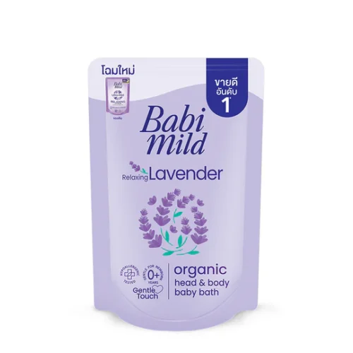 BABI MILD RELAXING LAVENDER ORGANIC BABY BATH 350G