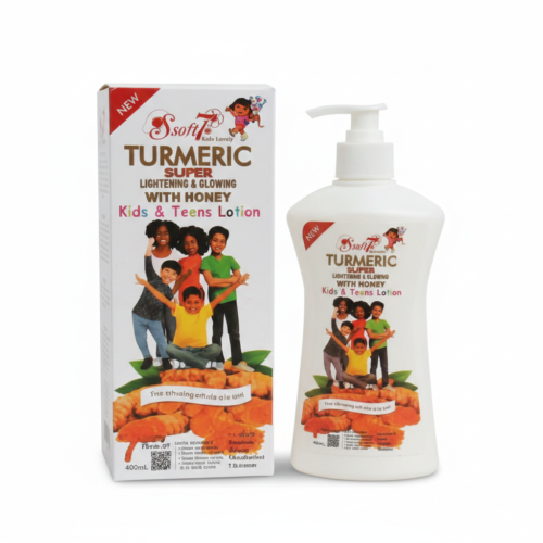 SSOFT7 TURMERIC SUPER KIDS & TEENS LOTION 400ML