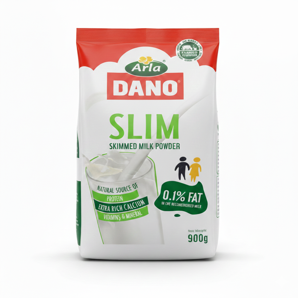 ARLA DANO SLIM SKIMMED MILK POWDER 900G