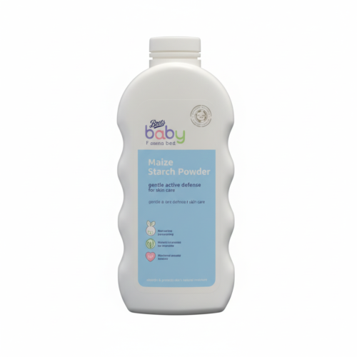 BOOTS BABY MAIZE STARCH POWDER 500G