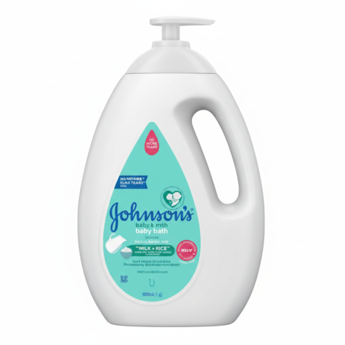 JOHNSONS MILK + RICE BABY BATH 1000ML
