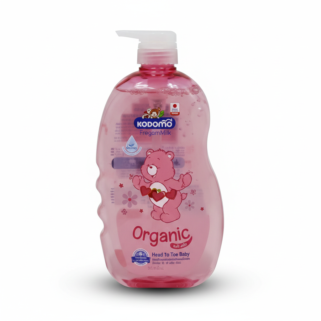 KODOMO ORGANIC HEAD TO TOE BABY 800ML