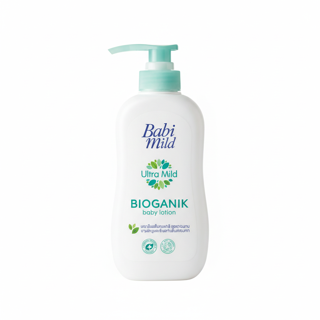 BABI MILD ULTRA MILD BIOGANIK BABY LOTION 400ML