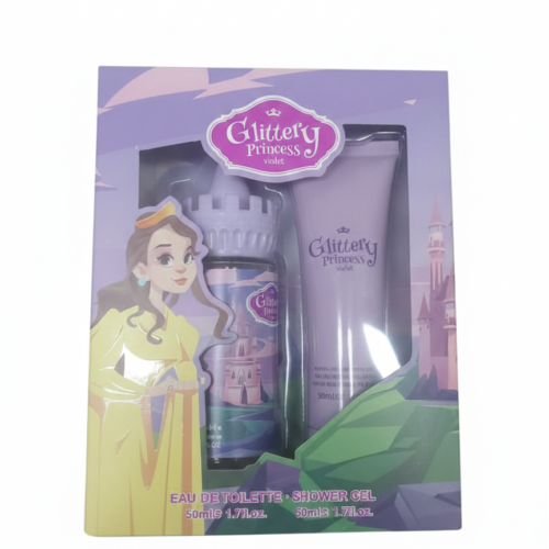 V.V LOVE GLITTERY PRINCESS VIOLET PERFUME SET