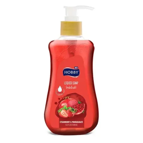 HOBBY LIQUID SOAP STRAWBERRY & POMEGRANATE 400ML