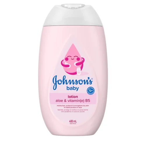 JOHNSON'S MOISTURIZING MILD PINK BABY BODY LOTION 400ML