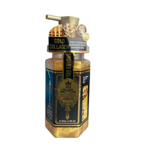 GOLD COLLAGEN DEEP HYDRATION WHITENING MOIST6 SHOWER GEL 500ML