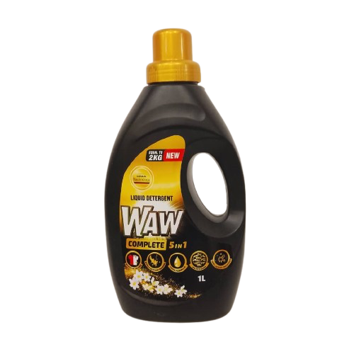 WAW LIQUID DETERGENT (COMPLETE 5 IN 1) 1L X6