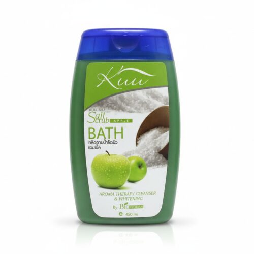 KUU SPA SALT SCRUB APPLE BATH 450ML