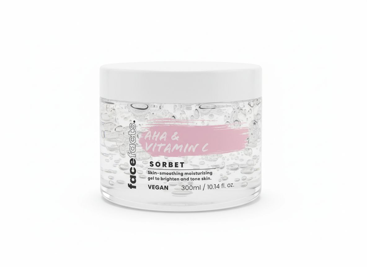 FACEFACTS AHA & VITAMIN C SORBET VEGAN 300ML