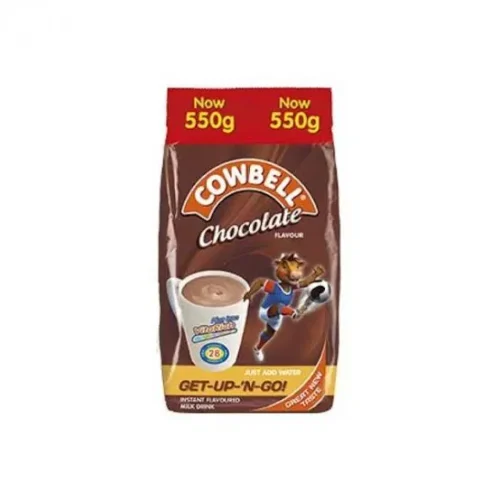 COWBELL CHOCOLATE FLAVOURED MILK 550G (REFILL)