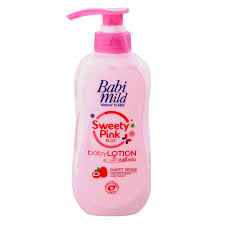 BABI MILD SWEETY PINK PLUS BABY LOTION 400ML