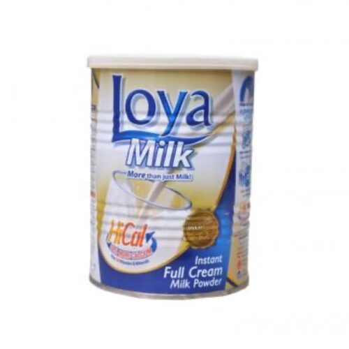 LOYA FULL CREAM POWDERED MILK 380G TIN