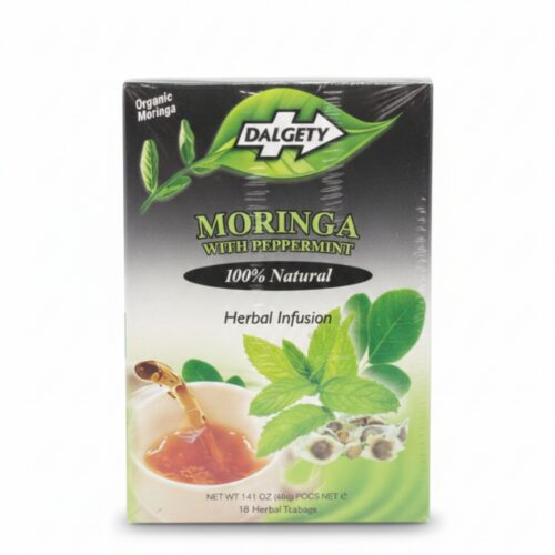 DALGETY MORINGA WITH PEPPERMINT 100% NATURAL