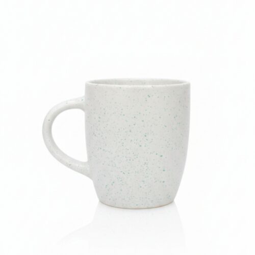 RH-CERAMIC TEA CUP ( WHITE & BROWN) MUG