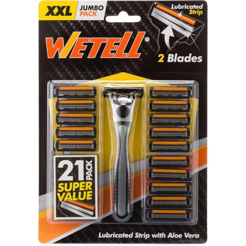 BLADES	NUEVO 2 WETELL DISPOSABLE 2 HOJAS BLADES