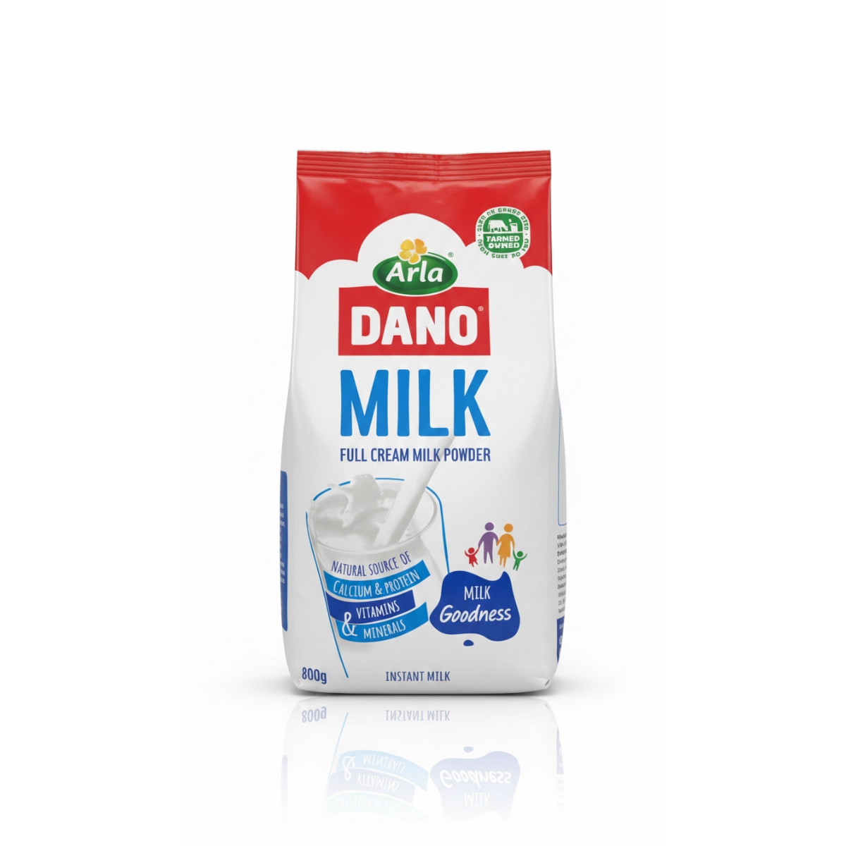 ARLA DANO FULL CREAM MILK POWDER 800G