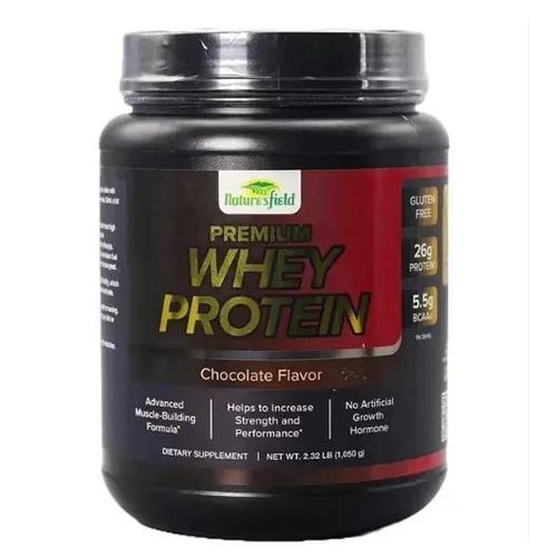 NATURES FIELD PREMIUM WHEY PROTEIN CHOCOLATE FLAVOR X 1050G