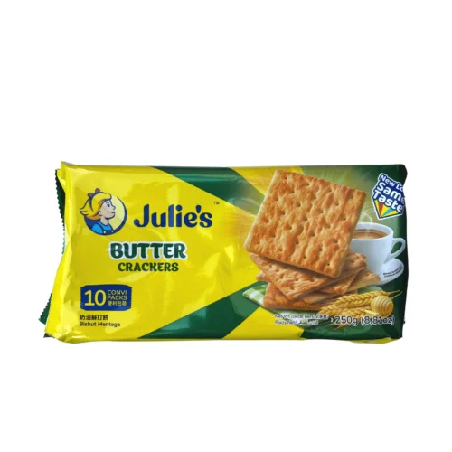 JULIE'S BUTTER CRACKERS 10 CONVI PACKS 250G