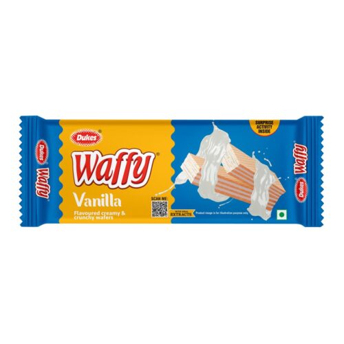 DUKES WAFFY VANILLA FLAVORED CREAM WAFERS