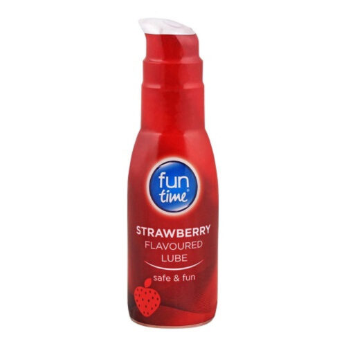 FUN TIME STRAWBERRY FLAVOURED LUBRICANT 75ML