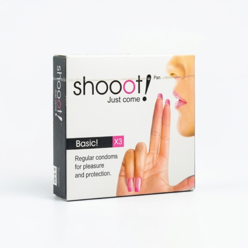 SHOOOT JUST COME BASIC X3 CONDOM
