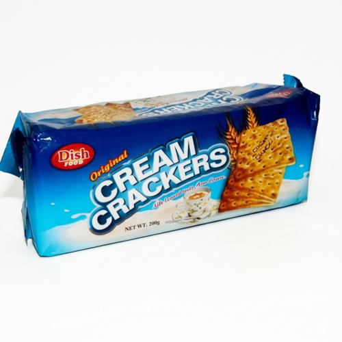 DISH FOOD CREAM CRACKERS 200G