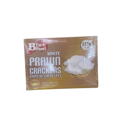 BLUE PEARL PRAWN WHITE CRACKERS 227G