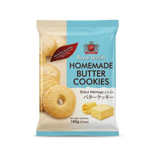 GPR ROYAL BRITISH HOMEMADE BUTTER COOKIE 160G