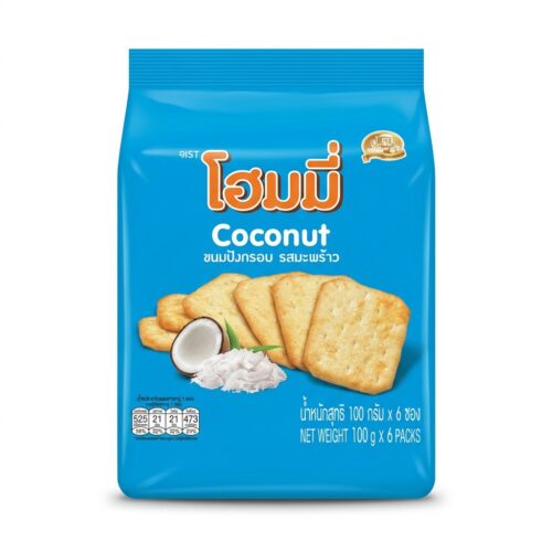 HOMEY COCONUT 100G X6 PACKS