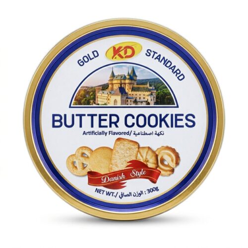 GOLD KD STANDARD BUTTER ARTIFICIALLY FLAVORED COOKIES 300G