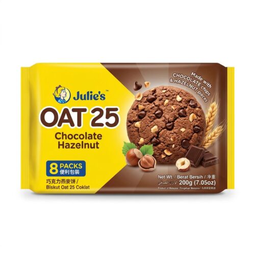 JULIE'S OAT 25 CHOCOLATE HAZELNUT 200G