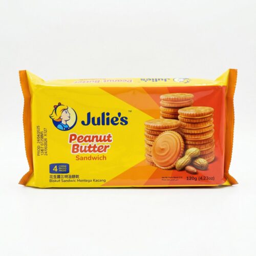 JULIE'S PEANUT BUTTER SANDWICH 120G
