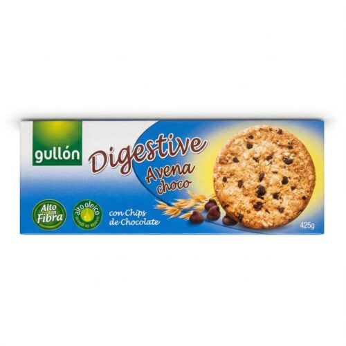 GULLON DIGESTIVE OATS CHOC 425G