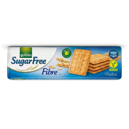 GULLON SUGARFREE FIBRE BISCUITS 170G