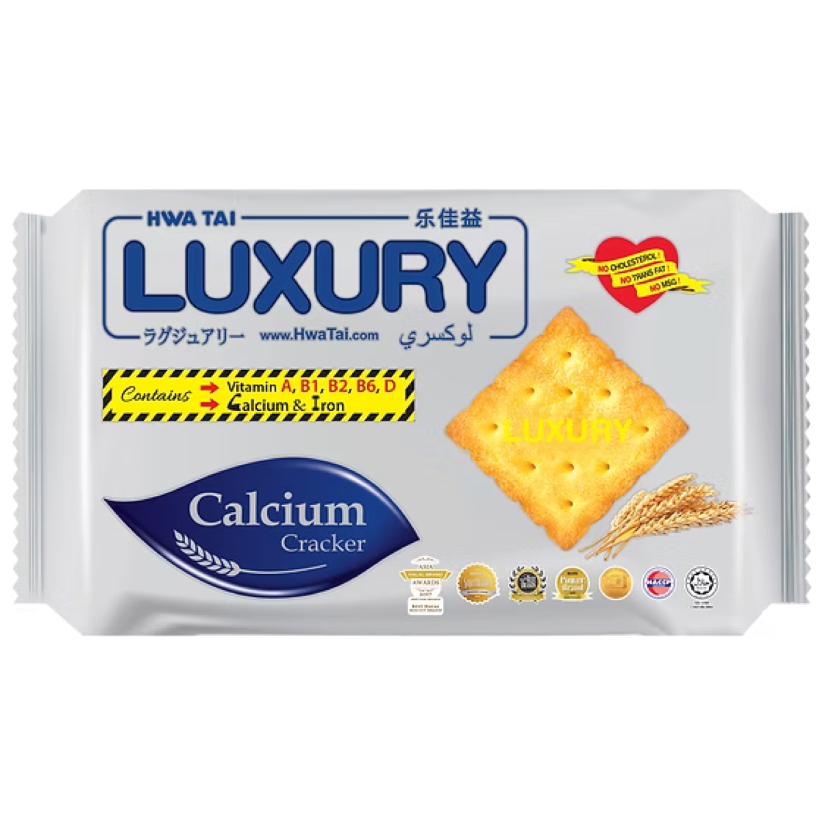 HWA TAI LUXURY CALCIUM CRACKER 185G