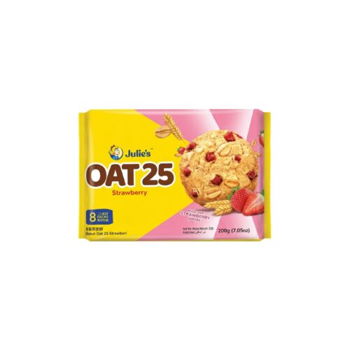 JULIE'S OAT 25 STRAWBERRY 200G