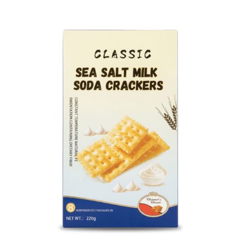 CLASSIC SEA SALT MILK SODA CRACKERS 220G