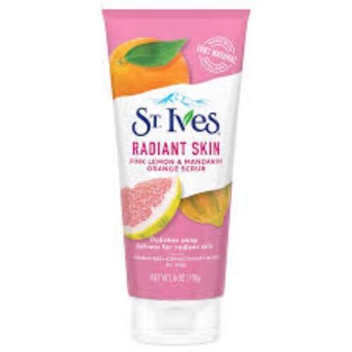 ST. IVES RADIANT SKIN PINK LEMON SCRUB 150ML