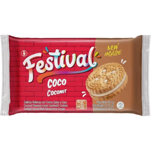 FESTIVAL COCO COCONUT BISCUITS 403G