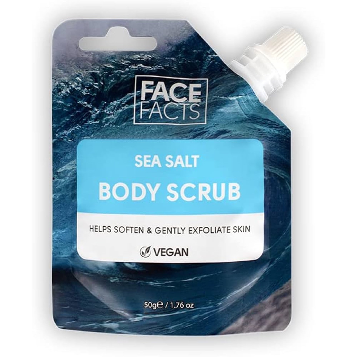 FACE FACT SEA SALT BODY SCRUB VEGAN 50G