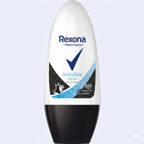 REXONA MOTIONSENSE INVISIBLE AQUA ROLL ON 50ML