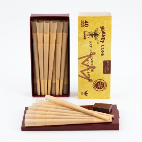 HORNET BROWN PRE-ROLLED 40 CONES PER PACK