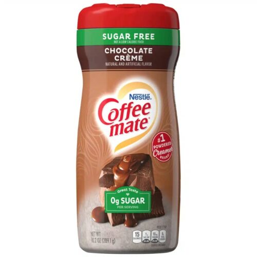 COFFEE MATE ZERO SUGAR CHOCOLATE CREME 289.1G