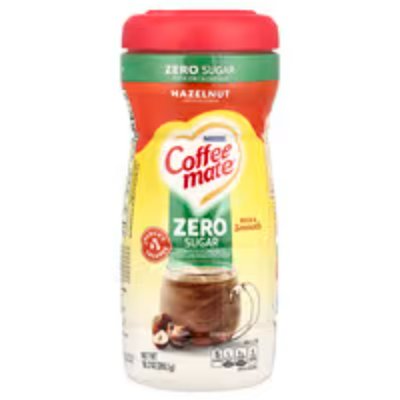 COFFEE MATE ZERO SUGAR HAZELNUT 289.1G