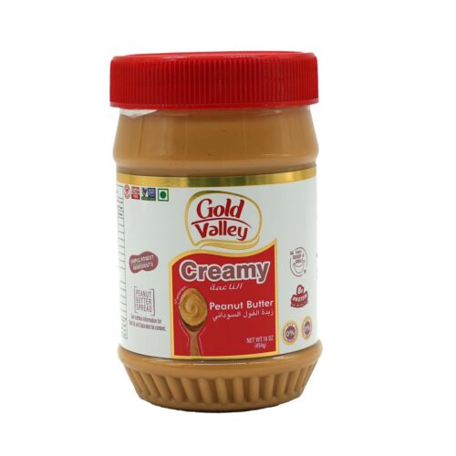 GOLD VALLEY CREAMY PEANUT BUTTER 454G
