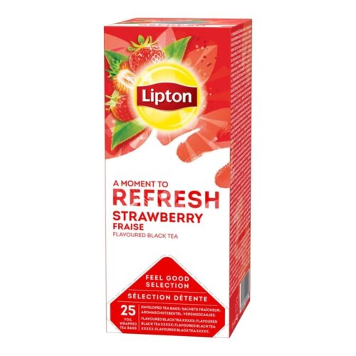 LIPTON REFRESH STRAWBERRY FRAISE 40G PACK