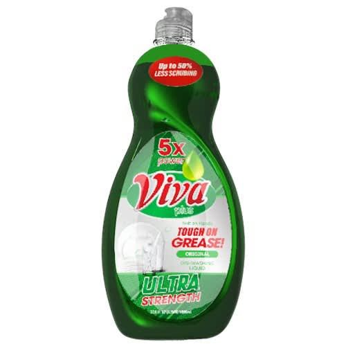 VIVA PLUS ULTRA STRENGTH DISH WASHING LIQUID 300ML