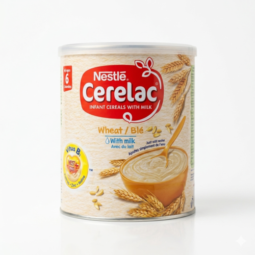 NESTLE CERELAC WHEAT/BLE WITH MILK (6 MONTHS) 400G